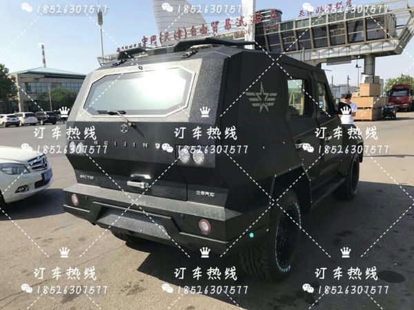 北汽BJ80防弹防爆车 特级合法防弹越野车-图3