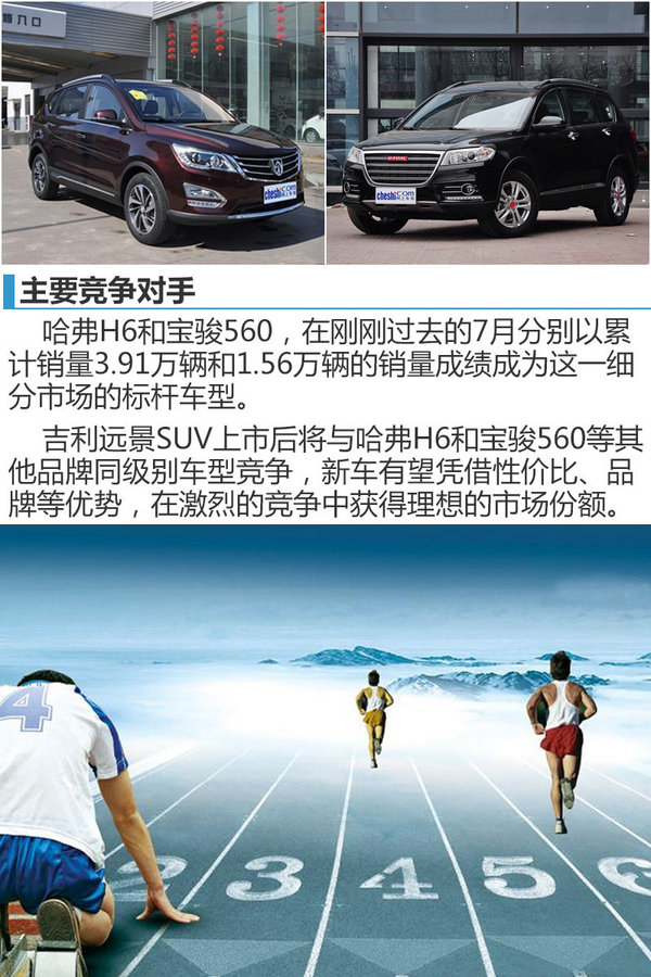 吉利远景SUV正式上市 售XXX-XXX万元-图3