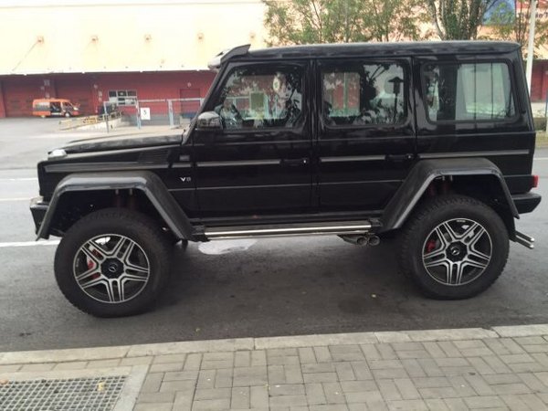 17款奔驰G500 4x4²纯原装进口车配置详情-图9