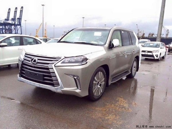 雷克萨斯LX570限量版 独特魁梧越野骤降-图1