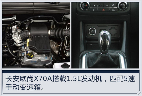 长安欧尚全新SUV-X70A内饰抢先看 酷似路虎发现-图9