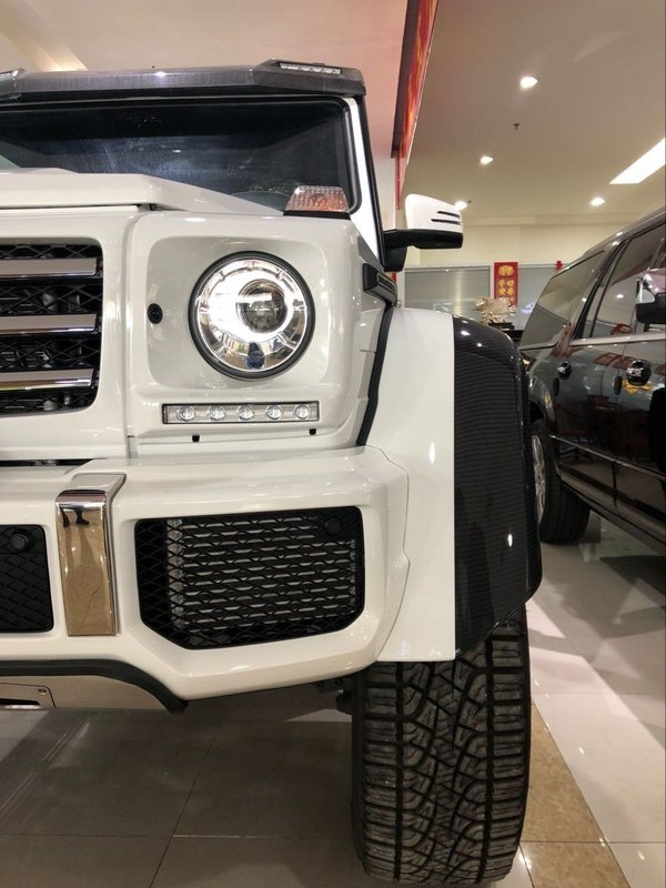 2017款墨版奔驰G500 4x4越野王名不虚传-图4