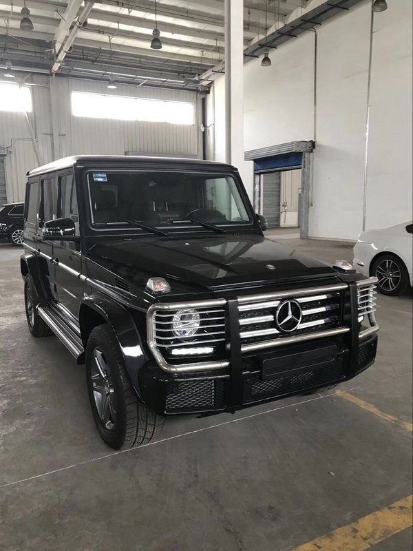 奔驰G500墨版全时四驱 168万三把差速锁-图1