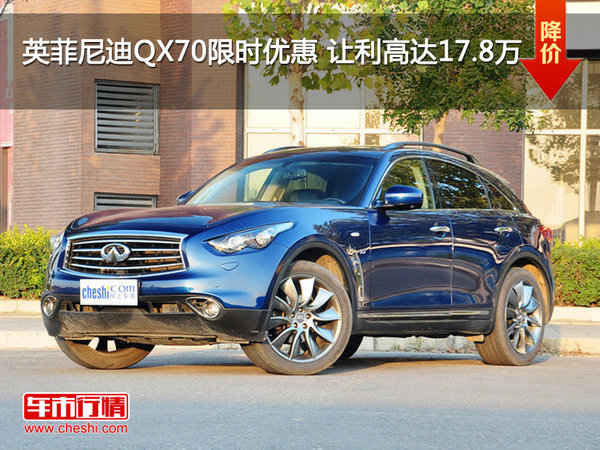 英菲尼迪QX70限时优惠 让利高达17.8万-图1