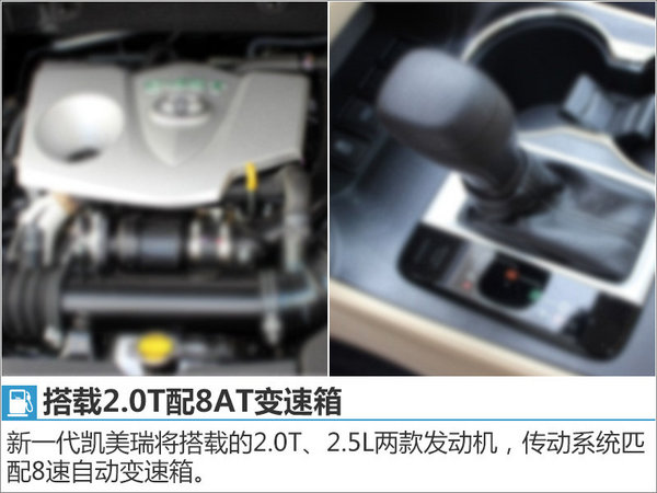 丰田全新一代凯美瑞搭2.0T 明年5月国产-图4