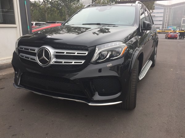 17款奔馳GLS450 平行進口GLS450真實報價-圖2