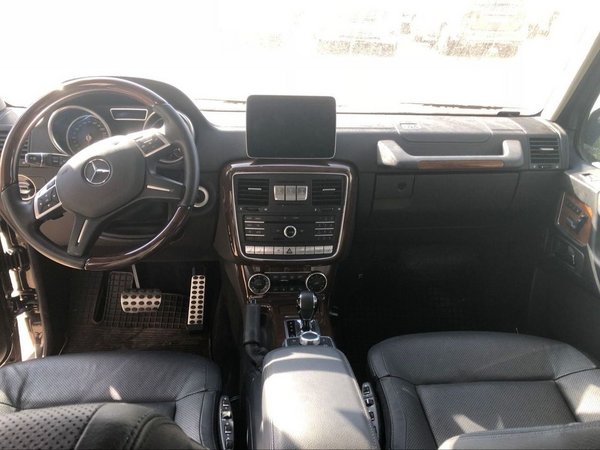 奔驰G500墨版全时四驱 168万三把差速锁-图6