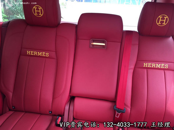 路虎揽胜限量版爱马仕 尊贵惬意享受内饰-图10