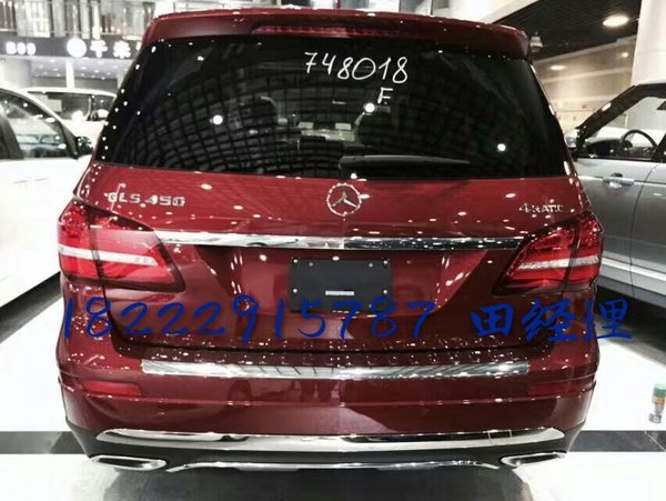 17款GLS450红色绝版来了 奔驰GLS金属漆-图11