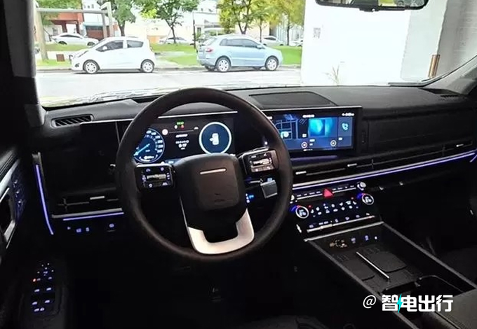 现代全新胜达实车街拍外观酷似路虎卫士/明年国产-图4
