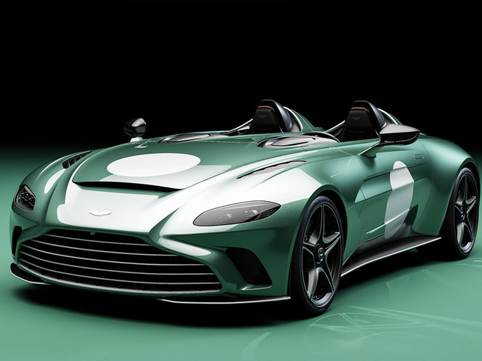 阿斯顿马丁定制版跑车官图曝光搭v12引擎经典绿色涂装