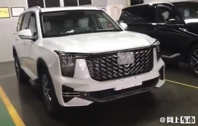 广汽传祺全新GS8工厂实拍 配悬浮大屏 搭丰田混动-图2