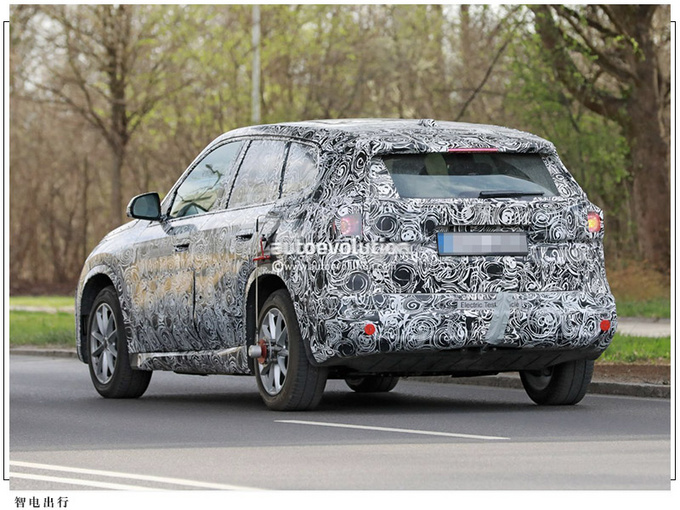 宝马全新SUV外观曝光i4同款保险杠/明年正式上市-图6