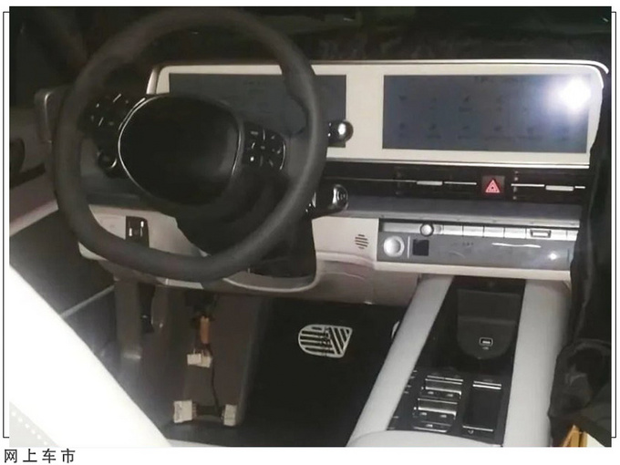 现代全新轿车内饰曝光配悬浮式双联屏/明年开售-图3