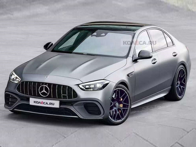 梅赛德斯-AMG全新C63曝光换搭2.0T/年底亮相-图1