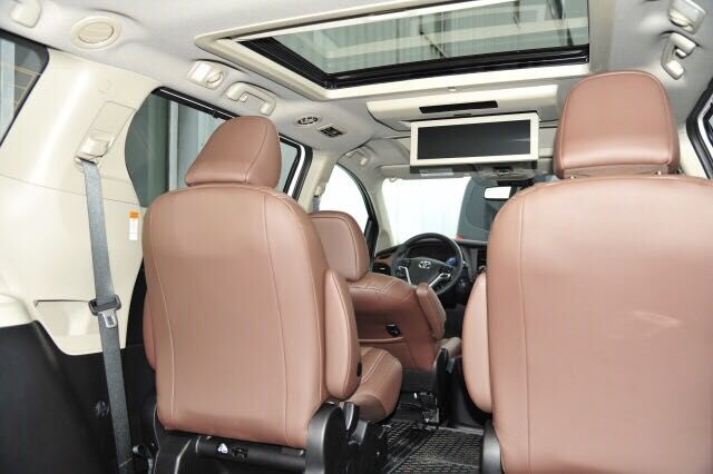 18款丰田塞纳3.5L 改装航空座椅高级舒适-图10