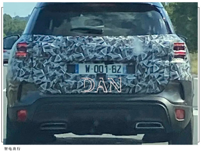 雪铁龙新款C5谍照全新外观/搭1.6T插电混动系统-图5