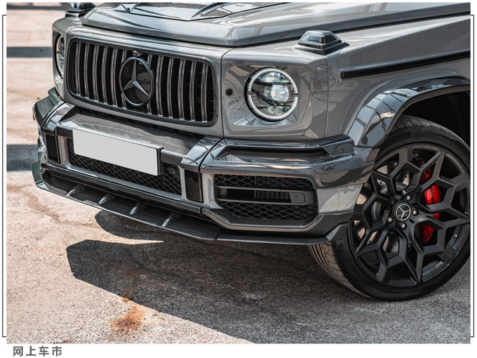 梅赛德斯-AMG  G63改装版升级碳纤维套件+宽体-图4