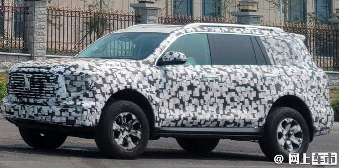 坦克600路试谍照曝光 尺寸媲美丰田陆巡 30万起售-图1