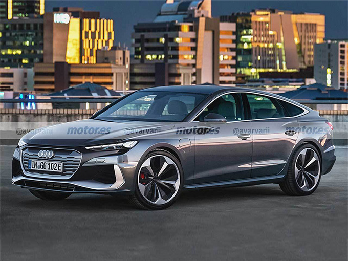 奥迪全新车型曝光四门溜背造型/定位略低于A4-图1