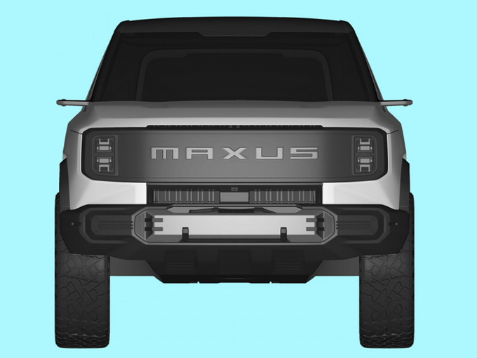 上汽大通最壕皮卡曝光对开门+原地掉头造型高级吗-图3