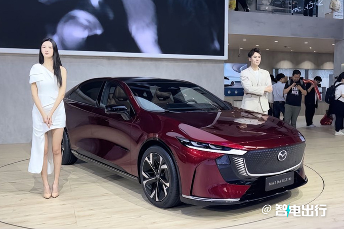 马自达EZ-6下线纯电+增程双动力 预计9月上市-图1