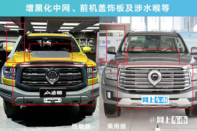 官降1万长城山海炮性能版售27.98万 配原厂改装-图1