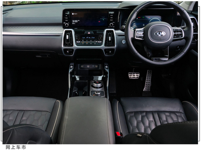 起亚索兰托运动版售价曝光搭3.5L/配双悬浮屏-图6