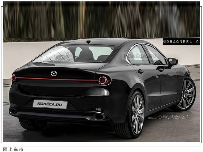 全新一代马自达6曝光换6缸引擎/尺寸比雅阁还大-图6