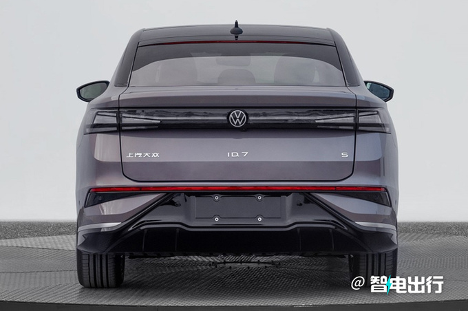 上汽大众ID.7 S实拍比帕萨特大一圈 全系单电机-图4
