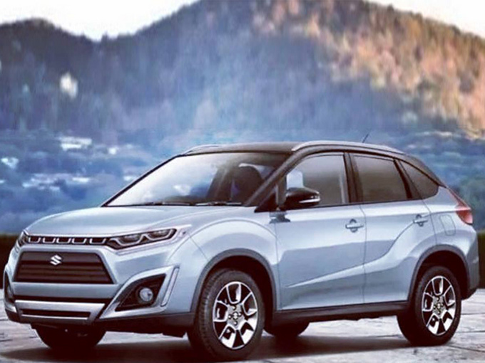 铃木全新维特拉渲染图增添新动力/车头造型大改-图1