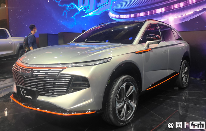 哈弗全新SUV概念车发布 配贯穿灯组 搭1.5T混动-图3