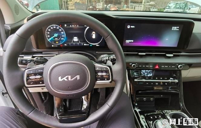 起亚国产嘉华9月上市 尺寸比别克GL8大 搭2.0T+8AT-图4