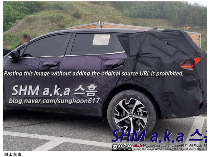 起亚全新一代狮跑谍照前脸酷似K5/换搭曲面屏-图5