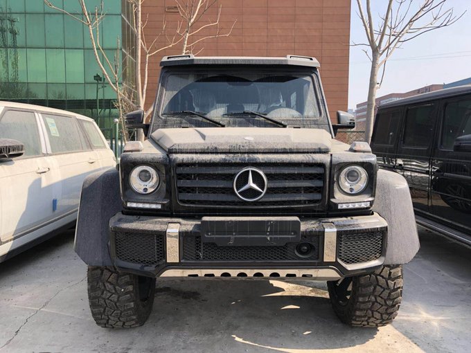 奔驰G350d柴油4X4 越野大神器258万露底-图2