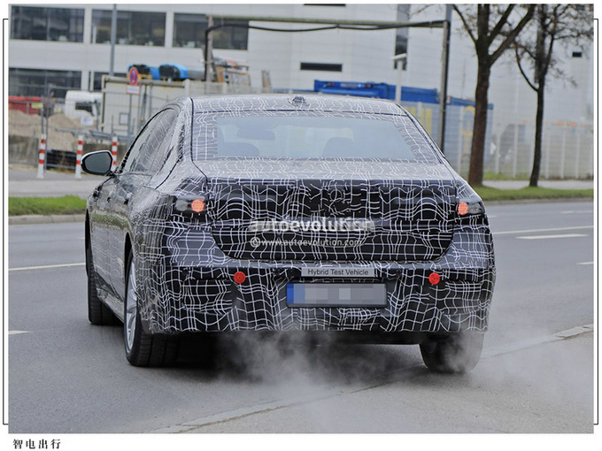 宝马全新7系渲染图搭分体头灯/将增纯电动力-图5