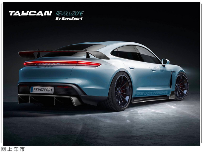 保时捷Taycan推出改装套件配911 GT3同款大尾翼-图4