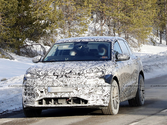 奥迪全新SUV谍照曝光 尺寸媲美Q5/2022年亮相-图1