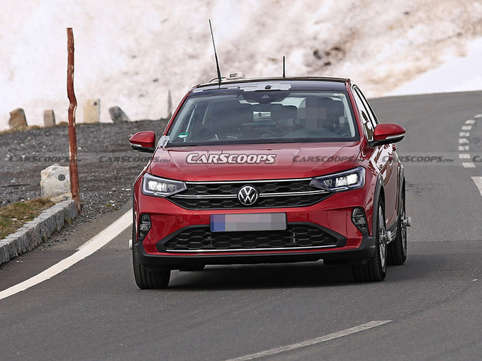 大众新款SUV无伪路试照外观酷似途观轿跑版-图1