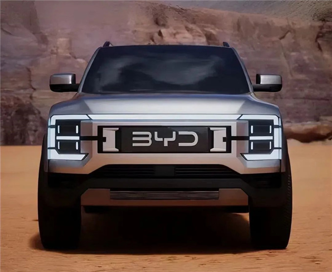 比亚迪皮卡内饰曝光彰显硬派豪华-图1