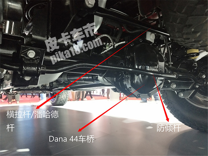 牧马人和牧马人皮卡选谁跟我看底盘你就知道了-图2