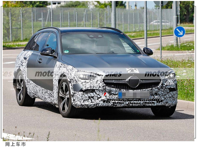 奔驰C级新车型效果图曝光搭2.0T引擎/全系配四驱-图3