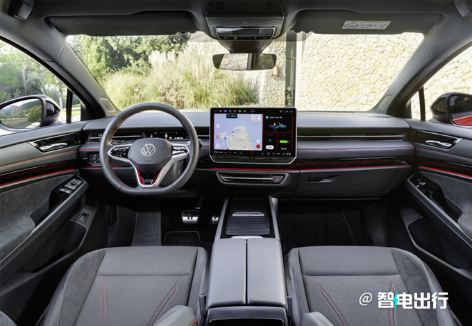 大众新款ID.7曝光三季度开售/动力不输小米SU7-图3