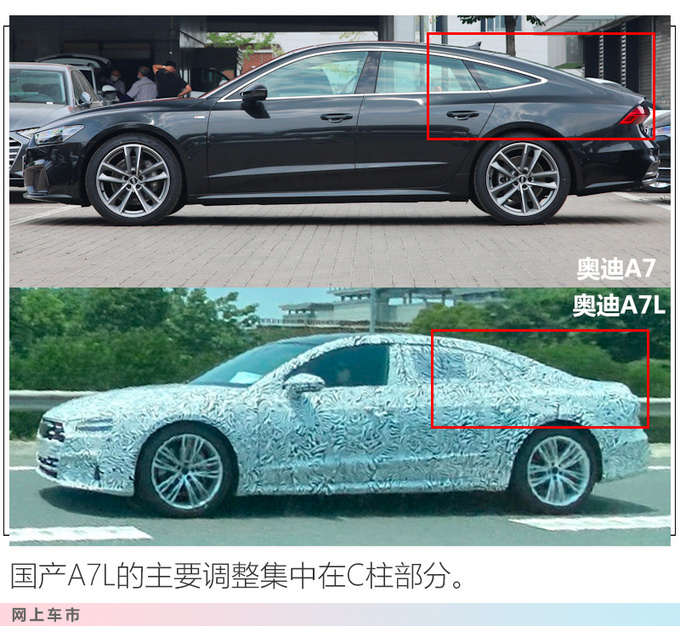 上汽奥迪A7L最新谍照曝光尺寸大涨 4月19日发布-图4