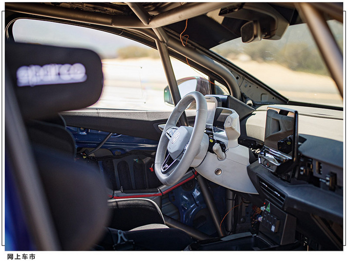 大众ID.4越野版曝光配赛车防滚架/离地间隙升高-图6