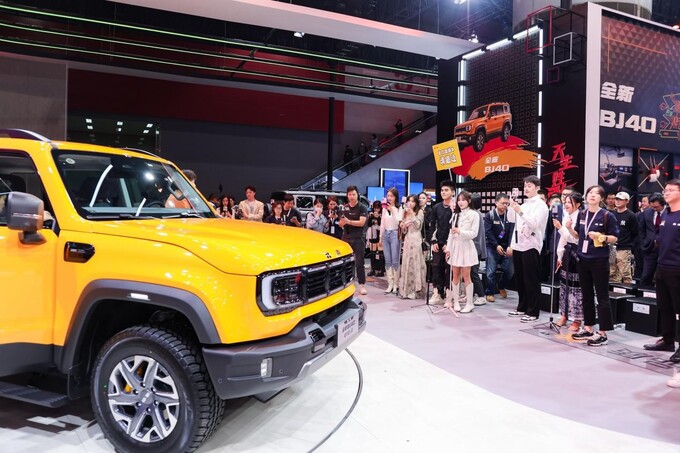2023广州车展潮为人先全新BJ40城市猎人版上市-图8