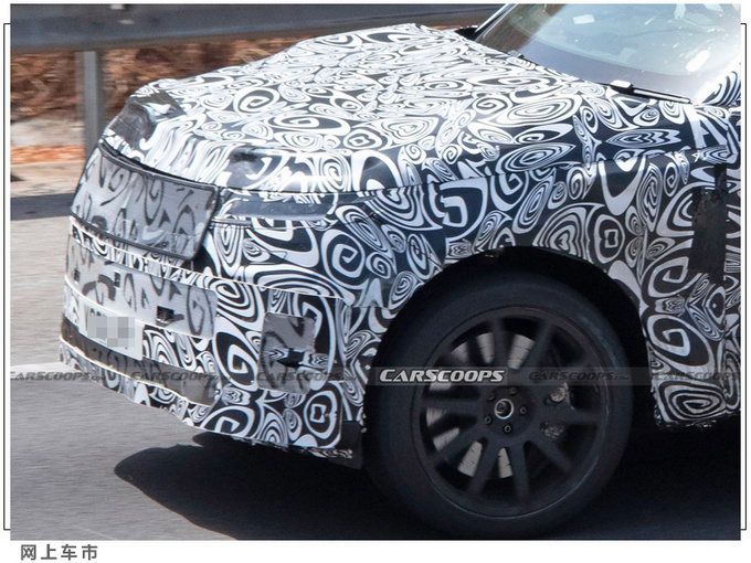 路虎全新揽胜运动SVR谍照搭宝马4.4T/年底亮相-图3
