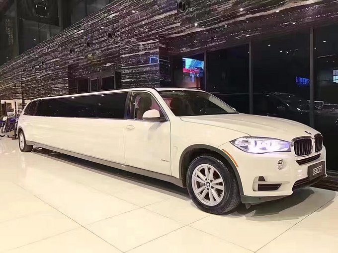 全球仅此一台新款加长宝马X5 惊艳实拍图-图1