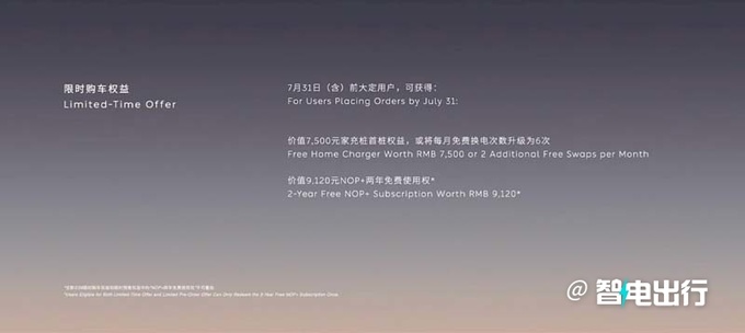官降5.8万蔚来全新ES6售36.8万起 租电池再减12万-图3