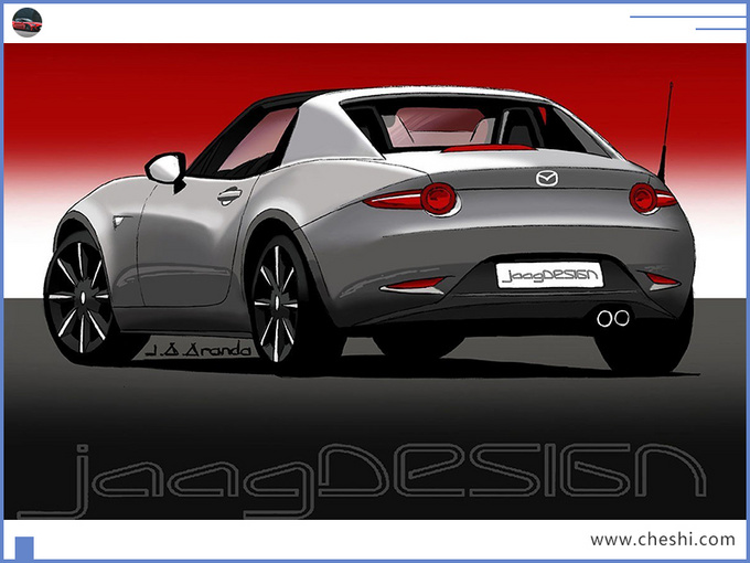 马自达新款MX-5路试曝光 配硬质顶篷/明年亮相-图2